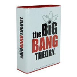 The Big Bang Theory Metal Money Tin - Money Box 8-bit Design with Leonard, Sheldon, Howard, and Raj