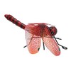 AB Tools Small Metal Red Dragonfly Garden/Home Wall Art Ornament