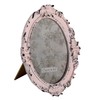MAISONICA 6" x 4" Pink Oval Classic Shabby Chic Photo