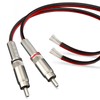 Pixelman (14AWG 2.5ft Red/Black) RCA to Speaker Wire,Speaker Bare Cable