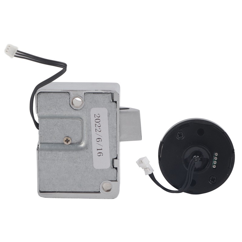 Fingerprint Cabinet Lock Kit Biometric Keyless Locking Anti‑Theft Low Battery