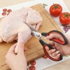 Tazoueoo Kitchen Scissors, Multipurpose Kitchen Shears with Cover, Sharp Stainless