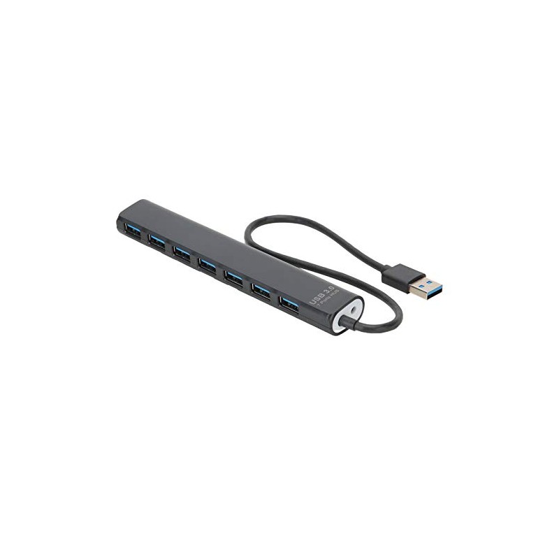Acouto HUB USB 7 en 1 7 Puertos Múltiples USB