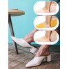 SATINIOR 8 Pairs Toe Topper Socks for Women, Mule Toe