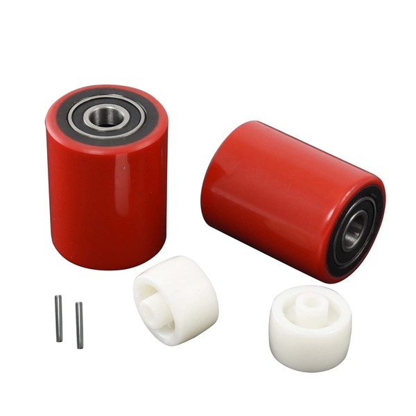 Pallet Jack/Truck Load Wheels Set (2 pcs) 3" x 3.75"