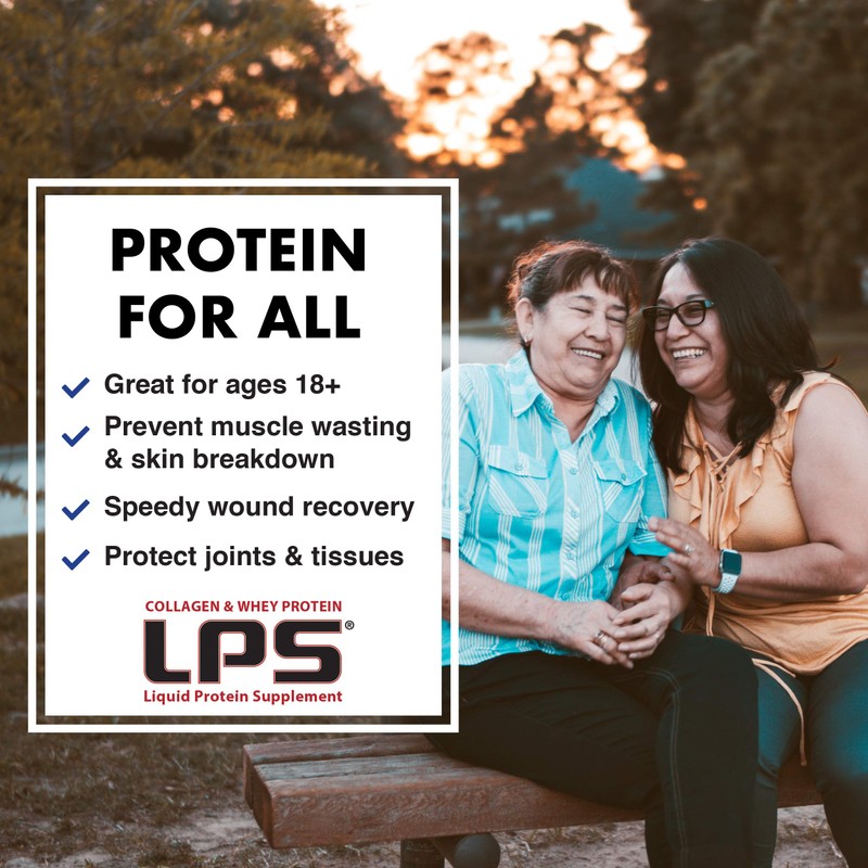 Nutritional Designs LPS Liquid Collagen & Whey Protein Supplement -