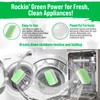 Rockin' Green Rockin' Green Washing Machine Cleaning Tablets, Dish Washer