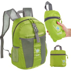 bago 25L Packable Lightweight Backpack - Water Resistant Travel and Hiking Daypack (25-Liter, Green)