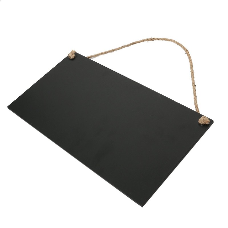 rosenice Small Chalkboard Memo Board for Hanging Decoration 26 x