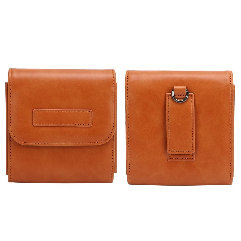 Lens Filter Case, 5 Layers Lens Filter Pouch PU Leather