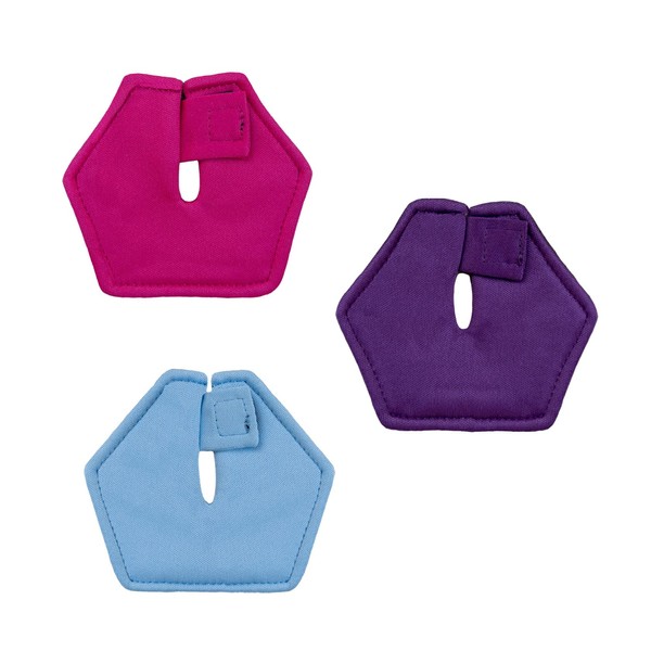 G-Tube Pads (3 Day Pack) Sky/Grape/Fuchsia