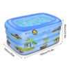 Inflatable Swimming Pool-TINKLE WELL Kiddie Pool 70" X 55" X