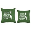 Fenian Clothing Bobby Sands Blanketman Irish Republican Throw Pillow, 18x18,