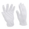 CIYODO 10 Pairs Thickened White Cotton Gloves Xl Protective Gloves