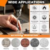 Hole Saw Arbor for 14mm-30mm Hole Saws, Compatible with Starrett,