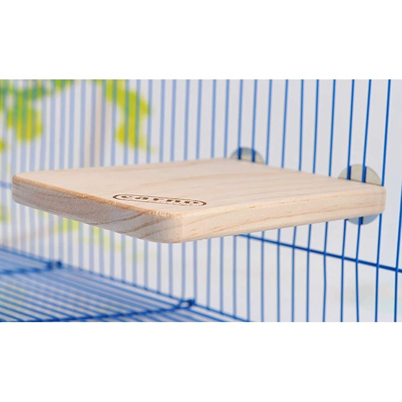 Litewoo Bird Wood Perch Platform Stand Shelf for Birds Budgie