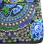 Bolsos de mano clásico para mujer con bordado de hombro