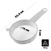 KADAX Kitchen Sieve 12 cm, Fine Plastic Sieve, Fine Mesh