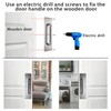 Sumnacon 4PCS Stainess Steel Door Push Plates,Sturdy Door Handle Plates