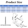 16 Pcs Tool Spring Terry Clips, Wall Mounted Tool Storage