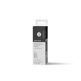 Cricut Smart Vinyl Permanent Joy 14 x 122 cm 1 foglio (nero brillante)