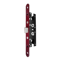 Storm Door 2 Piont Mortise Lock Body Replacement Fit for Pella Storm Door Handle Set Part (Red)