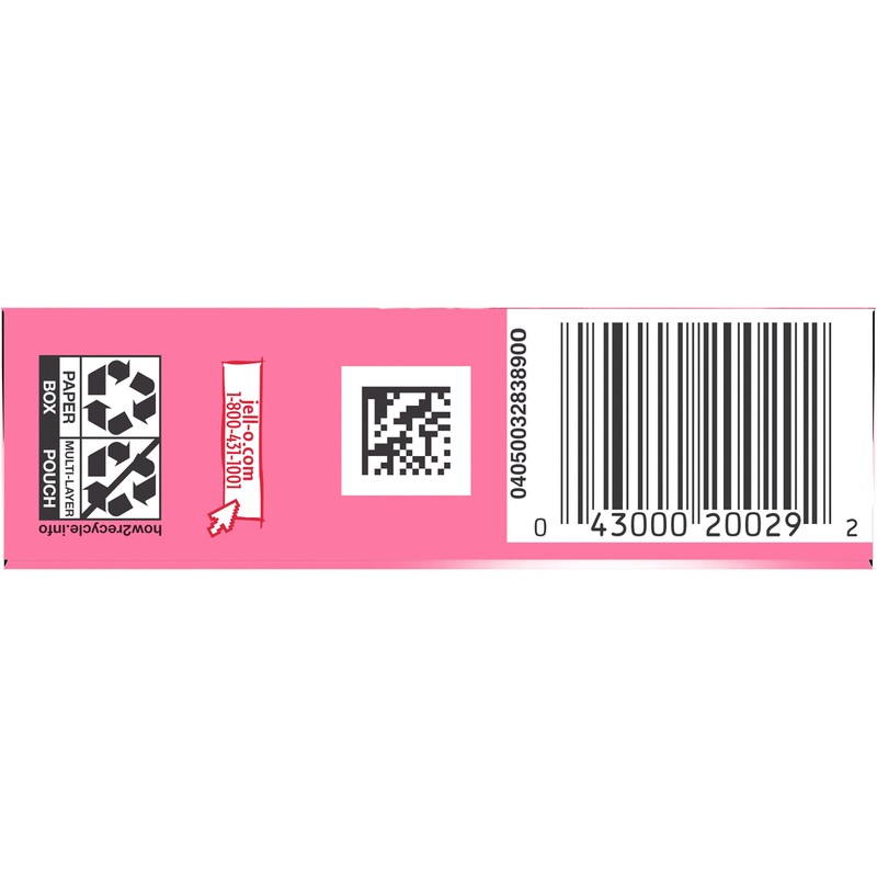 Jell-O Watermelon Gelatin Mix (3 oz Boxes, Pack of 6)