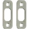 Corner Deadbolt Strike Plate,1 x 2-1/4" Deadbolt Cover Plate,Door Hole