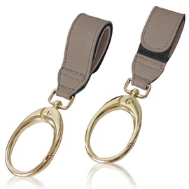 Liscia Baby Stroller Hook, Set of 2, 360 Degree Rotation, Dull Color, Clip, Carabiner, Baggy Hook, Luggage Hanger