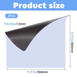 2pcs Square Magnetic Vent Covers,Magnetic Register Vent Covers,Square Magnetic Vent Covers for Ceiling,Vent Blockers,for Floor, Wall, or Ceiling Air Vents and Registers(11.97x11.97inch)