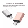 Unbranded 5 Pieces USB-C to USB Adapter - Pink