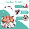 DOPENSPI Egg Collection Basket, Egg Bag with 7 Pockets, Fabric