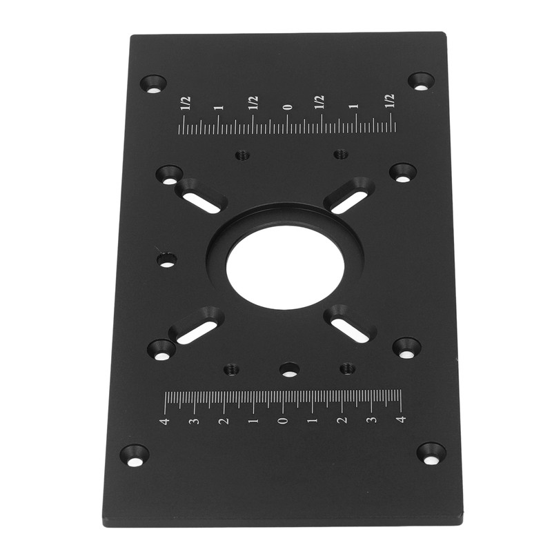 Router Table Insert Plate Aluminum Alloy Lift System Base Board