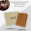 Baur Men's Genuine Leather Wallet with RFID Protection Large Wallet