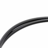 Silver One Faux Leather Choker Men's ra Black [Thin 2mm