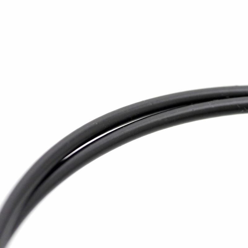 Silver One Faux Leather Choker Men's ra Black [Thin 2mm