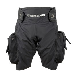 Mares Unisex Tek Trilaminate Shorts - Durable Lightweight Flexible Quick-Drying Over Wetsuit Shorts for Technical Diving - XX-Large