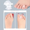 10 Pcs Hammer Toes Corrector Toe Splints, Gel Toe Straighteners