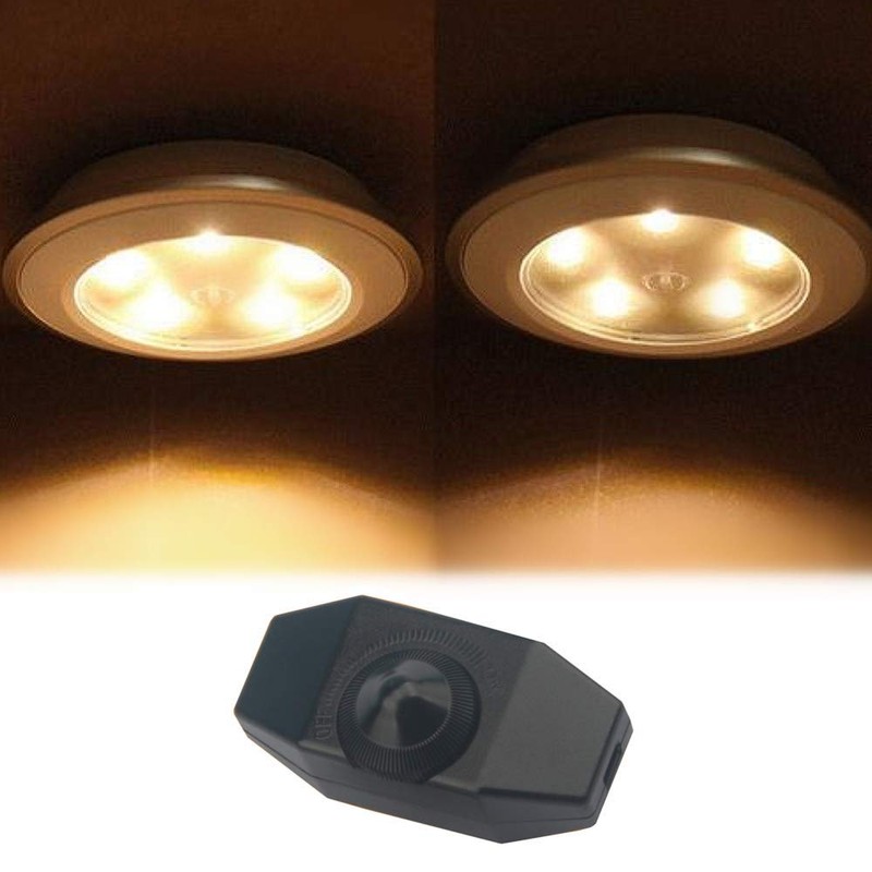 ZaishunNT Inline Dimmer Switch 220-240V Knob Dimmer Switch Lights Switch