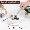 2 Stück Kaffeelöffel Kaffeemesslöffel Portionierer Messlöffel 15ml & 30ml Dosierlöffel