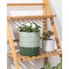 Fayoula Self Watering Pots for Indoor Plants, 6 Inch Ceramic
