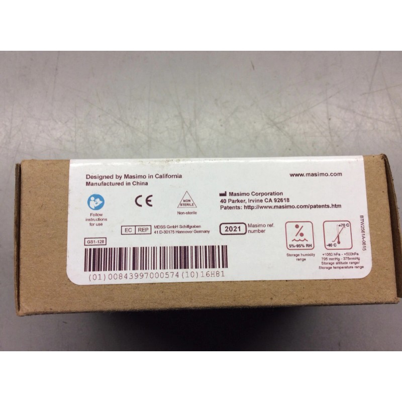 Masimo SET LNC-4-EXT 4ft LNC Extension Cable ref 2021 Sealed