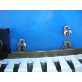 Whirlpool / Sears  icemaker SS hanging mounting clips / sale of 1 = pair (2)