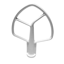 Stand Mixer 5QT Flat Beater (18.5cm) K5AB W10672618, Compatible with Professional Bowl Lift Mixers (KPM5, K5, K50)