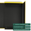 Netuno Portfolio Folder A4 Cardboard 20 mm Yellow Document Folder