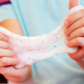 Crazy Aaron's Thinking Putty - Enchanting Unicorn Glow in The Dark Putty - Glows Pink with Rainbow Glitter - Non-Toxic, Never Dries Out - Made in USA