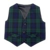 Boys Black Watch Tartan Waistcoat (3 Year)