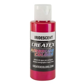 Createx Airbrush Colors iridescent red 4 oz.