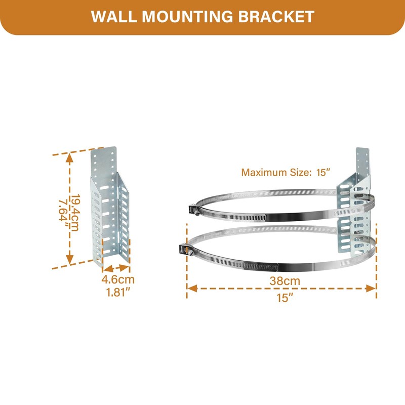 Solimeta 2.1 Gallon Potable Water Expansion Tank With Adjustable Wall