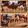 Christmas Table Decorations, Light up Gingerbread House Table Centerpieces Wooden